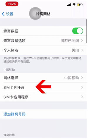 东宝苹果14维修网分享如何给iPhone14的SIM卡设置密码 