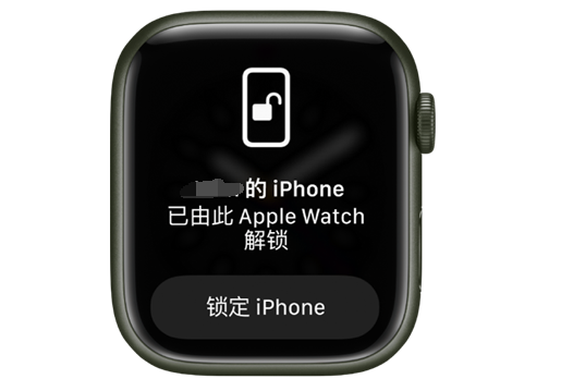 东宝苹果手机维修分享用 AppleWatch 解锁配备面容 ID 的 iPhone方法 