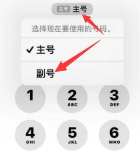 东宝苹果14维修店分享iPhone 14 Pro Max使用副卡打电话的方法 